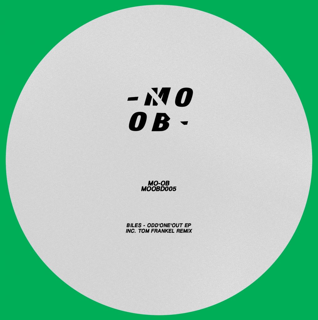 El artista londinense BILES debuta el 5to lanzamiento del sello de Tenerife MO-OB Music titulado ODD'ONE'OUT EP, incluyendo un remix de Tom Frankel.