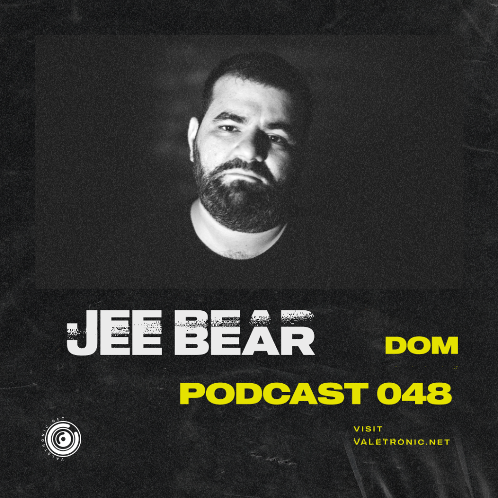 Directly from the Dominican Republic, comes the new Valetronic Podcast 048, with an exclusive mix from the co-founder of "Yet! Records" label, Jee Bear.