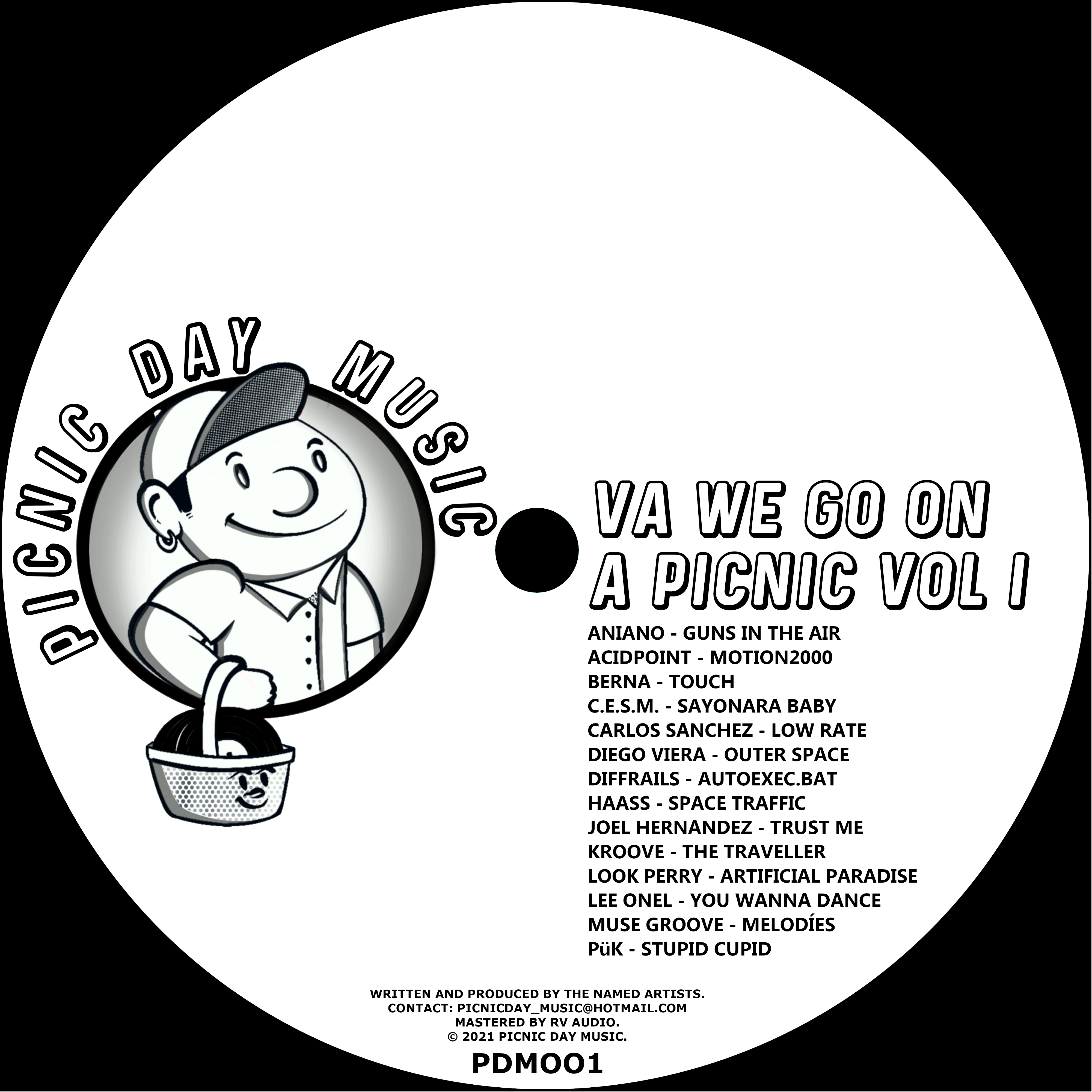 Picnic Day Music estrena su primera referencia VA WE GO ON A PICNIC VOL 1 [PDM001]