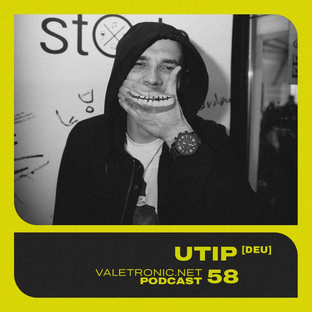 Desde Berlín, Alemania, llega el nuevo Valetronic Podcast 058, con una vibrante sesión del artista emergente Utip.