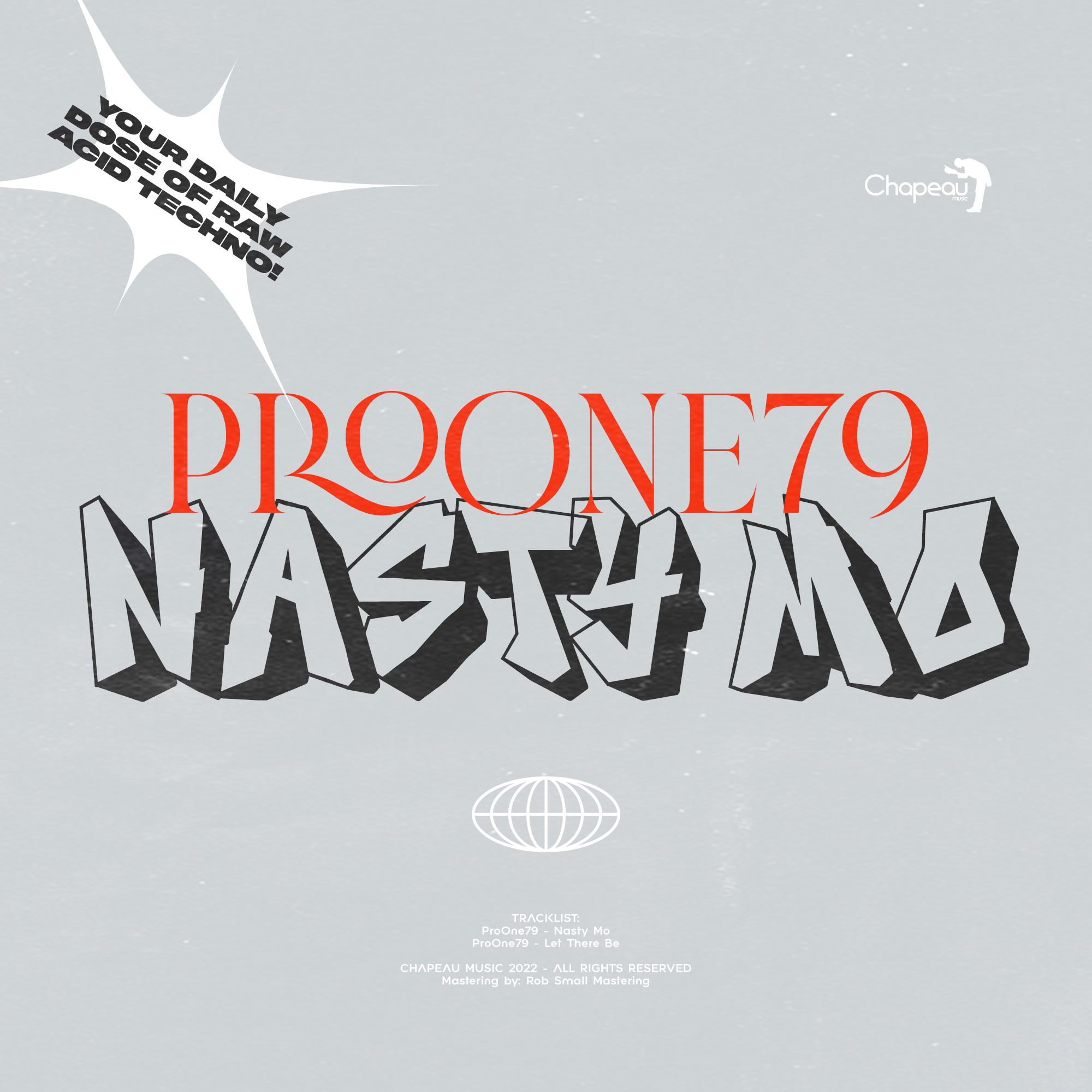 ProOne79 debuta Nasty Mo EP en Chapeau Music [CPM113]