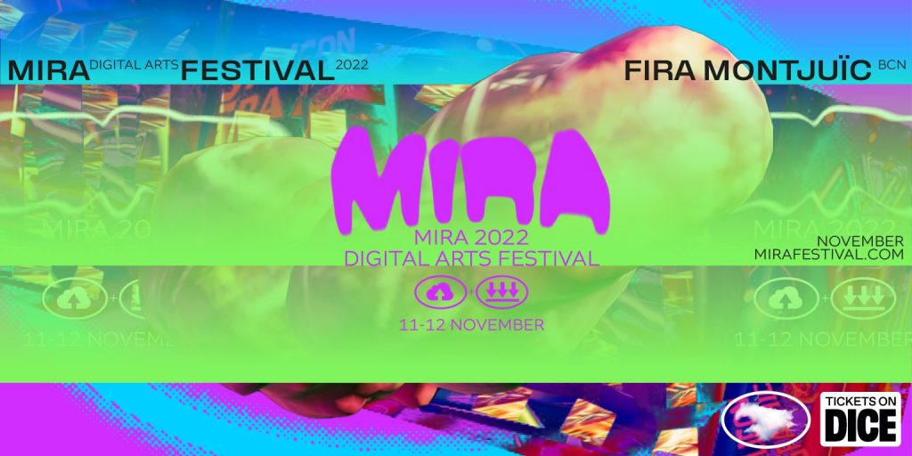 MIRA is an international digital arts festival with audiovisual shows, 360º fulldome experiences, exhibitions and DJ sets.