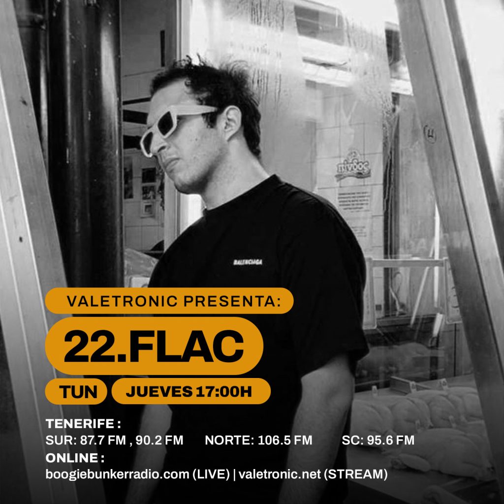 Every month we present the best electronic sounds from artists of the global underground scene. In the episode Valetronic Podcast 079, we present an exclusive set of the Tunisian artist based in Greece, Fathi Bouzomita, better known as 22.Flac.
